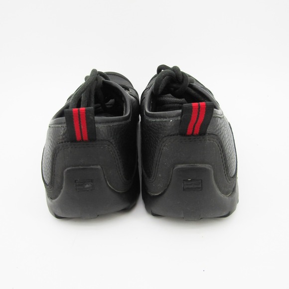 Tommy Hilfiger Leather Oxford Shoes Mens 9M Black Lace Up Casual - Picture 7 of 10